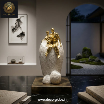 Modern Abstract Couple Figurine Decor