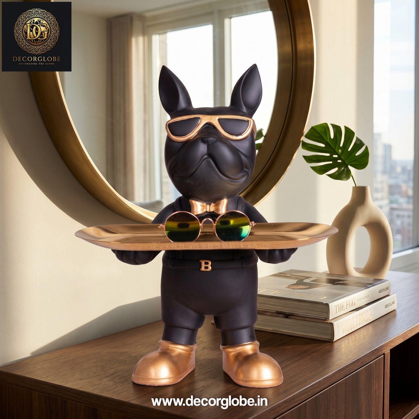 Luxury Dog Butler Tray Organizer