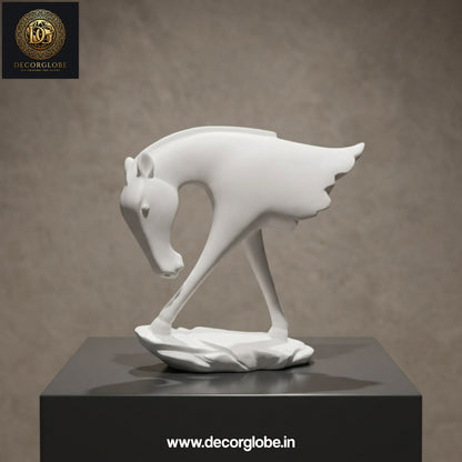 Contemporary Horse Art Figurine – Minimalist Home Styling Decor