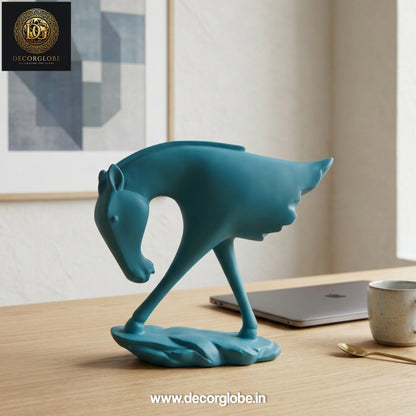Contemporary Horse Art Figurine – Minimalist Home Styling Decor