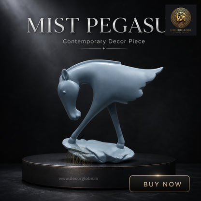 Contemporary Horse Art Figurine – Minimalist Home Styling Decor